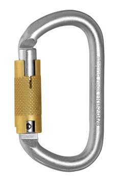 OVAL STEEL CONNECTOR TRIPLE LOCK Oval Otomatik Çelik Karabina Zinc-Plated