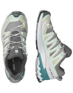 Salomon Xa Pro 3D V9 W Gull/White/Bleached Aqua Kadın Ayakkabı