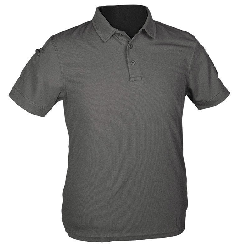 STURM MILTEC QUICK DRY POLO GRI T-SHIRT