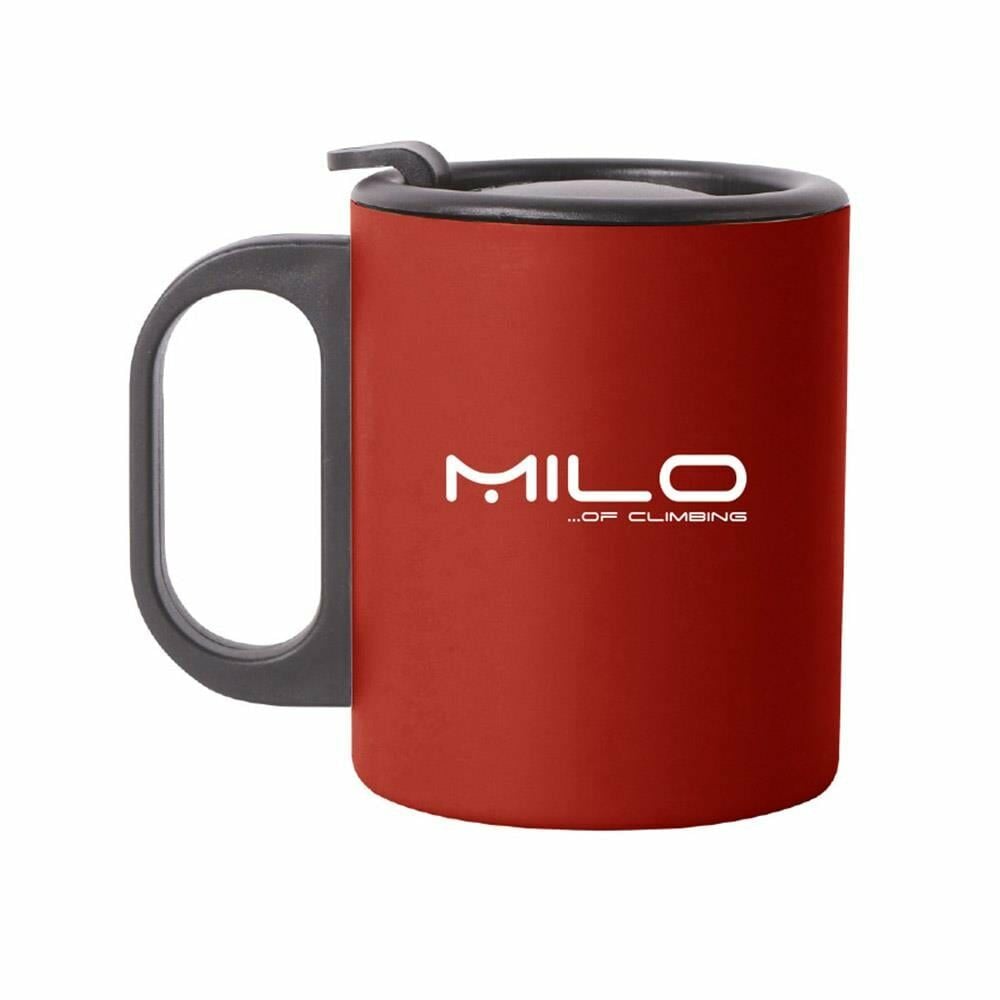 Milo Velka 18/8 Paslanmaz Çelik Mug-Bardak (L1406) Kırmızı