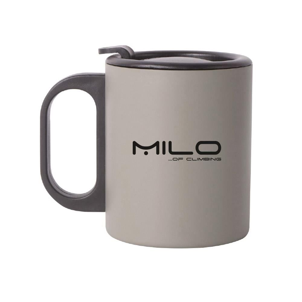 Milo Velka 18/8 Paslanmaz Çelik Mug-Bardak (L1406) Haki Gri