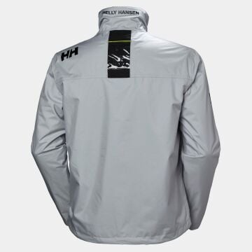 Helly Hansen Crew Midlayer Jacket Erkek Ceket Grey Fog