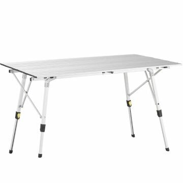 Uquip Variety L Yüksekliği Ayarlanabilir Kamp Masası Silver