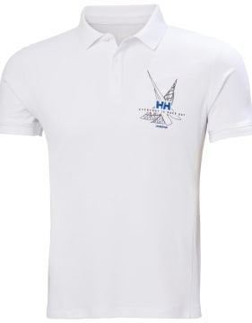 Helly Hansen Hp Race Polo Yaka T-Shirt Beyaz