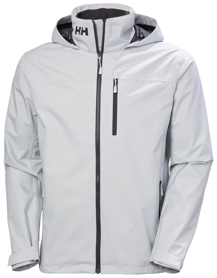 Helly Hansen Crew Kapüşonlu Erkek Ceket Grey Fog