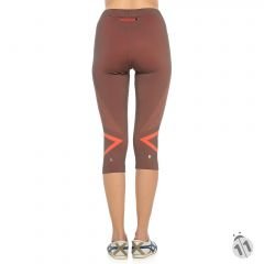 Falke Ergonomik Hot Red DryFit Koşu Fitness Yoga Yürüyüş 3/4 Spor Taytı