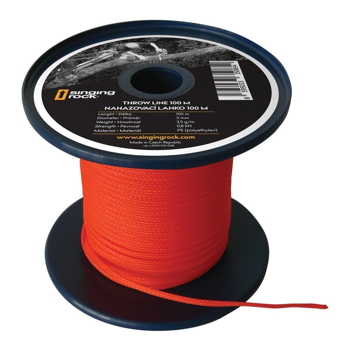 Throw Line 3 mm. 100m. Yardımcı İp Red