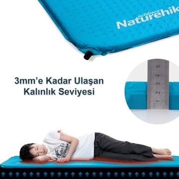 Naturehike C034 Ultralight Sponge Şişme Kamp Matı