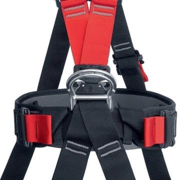 Tarzan Full Body Harness Black-Red