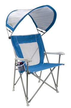 Gci Outdoor SunShade Captain's Chair Güneşlikli  Katlanır Plaj Sandalyesi