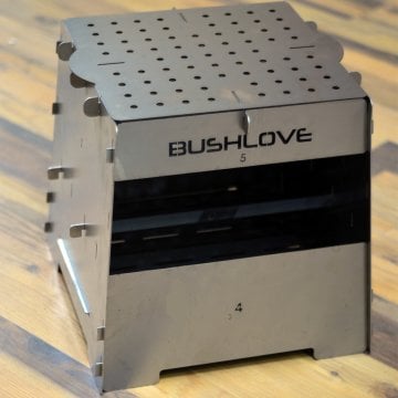 Bushlove Huge XXXL Ateş Kutusu Orman Şöminesi Kamp Sobası