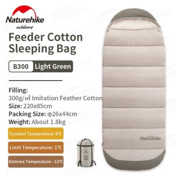 Naturehike Feeder B300 Cotton Uyku Tulumu -13°C