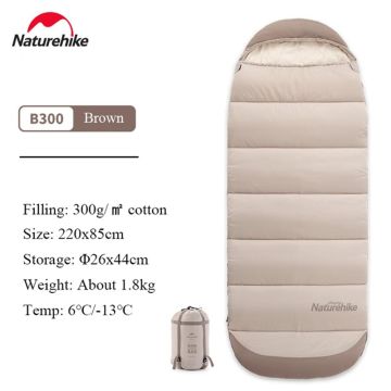 Naturehike Feeder B300 Cotton Uyku Tulumu -13°C