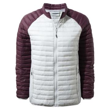 Craghoppers Venta Lite II Kadın Ceket-BORDO-BEYAZ