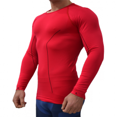 Flk Erkek -20 Derece Outdoor Termal Üst İçlik İçi Havlu Kırmızı Tişört