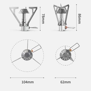 Naturehike Mini Folding Stove Ocak Başı | 2200Wt |