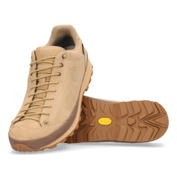 Lomer Italy Bio Naturale MTX Waterproof Vibram Full Çarşak Deri Erkek Ayakkabı Cappuccino