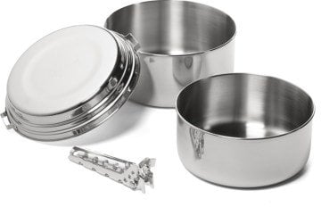 MSR Alpine 2 Pot Set Yemek Seti Gümüş