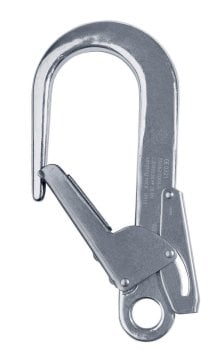 Big Connector Large double lock. snap hook polished Metalic