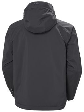 Helly Hansen HP Recing Lifaloft Hooded Jacket Erkek Ceket Ebony Antrasit