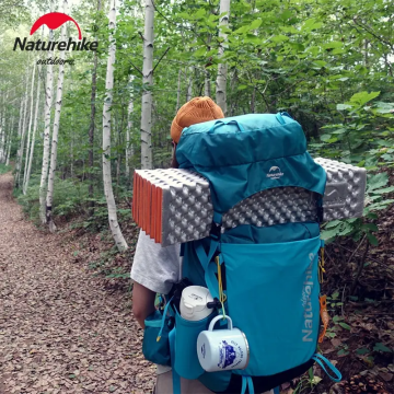 Naturehike NH19QD008 Ultralight Alüminyum Yalıtımlı Katlanabilir Z Kamp Matı Yeşil Çantalı