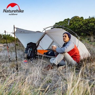 Naturehike Vik 1 Çadır Ultralight Silikon Çadır Moon White