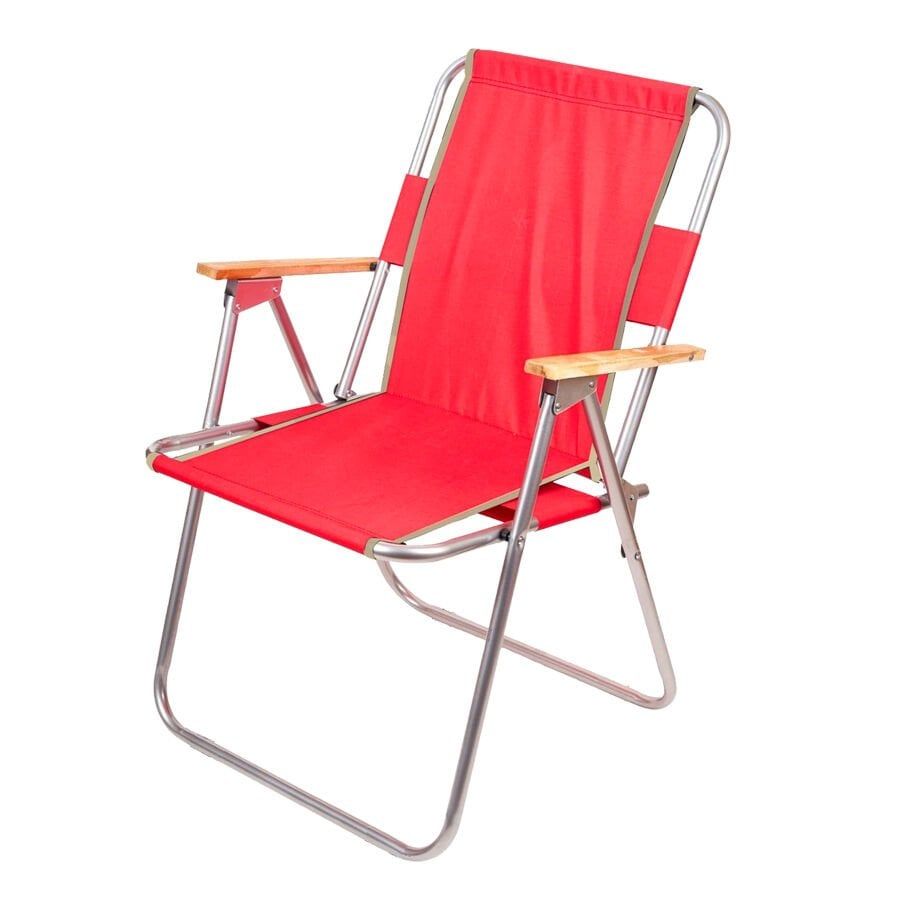 Orcamp Katlanabilir Kamp Sandalyesi - Kırmızı