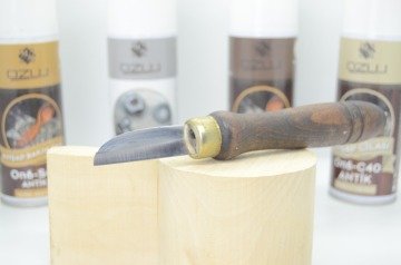 Ozul Knives Ahşap Kuksa Kaşık Oyma Bıçağı Küt