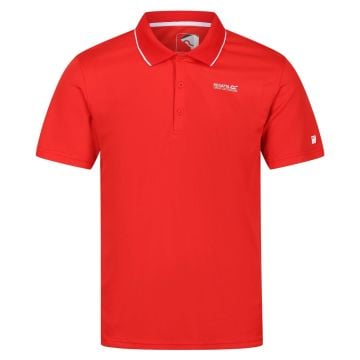 Regatta Maverik V Polo Yaka Erkek T-Shirt-KIRMIZI