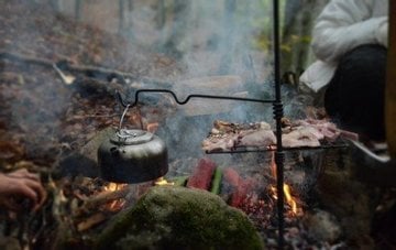 Bushcraft Büyük Boy Akrobat Izgara Kılıflı