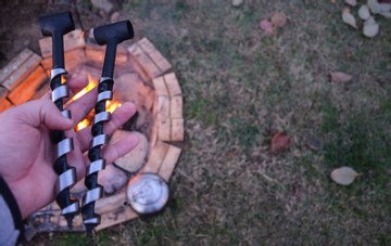 Bushcraft Campout El Burgusu Kütük Delme Aleti