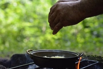 Bushcraft Step Izgara Kılıflı