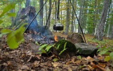 Bushcraft Üç Ayak Izgara Kılıflı