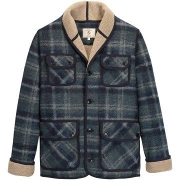 Aigle Fleece Dougall Nuit Yünlü Erkek Polar Ceket