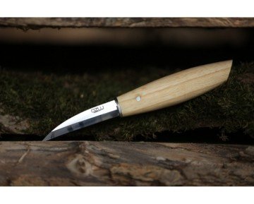 Ozul Knives Ahşap Kuksa Kaşık Oyma Bıçağı - İnci 4 Küt Uzun