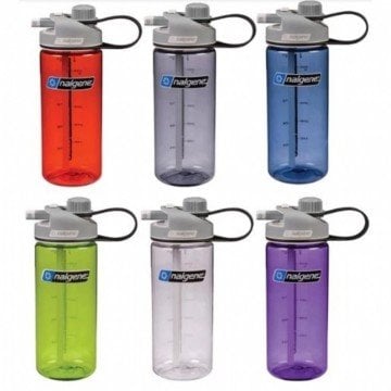 Nalgene MultiDrink, Clear / Gray Cap Tritan Suluk