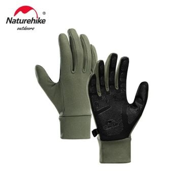 Naturehike Touch Screen Dokunmatik /Kaydırmaz Nefes Alabilir İç Eldiven - Army Green