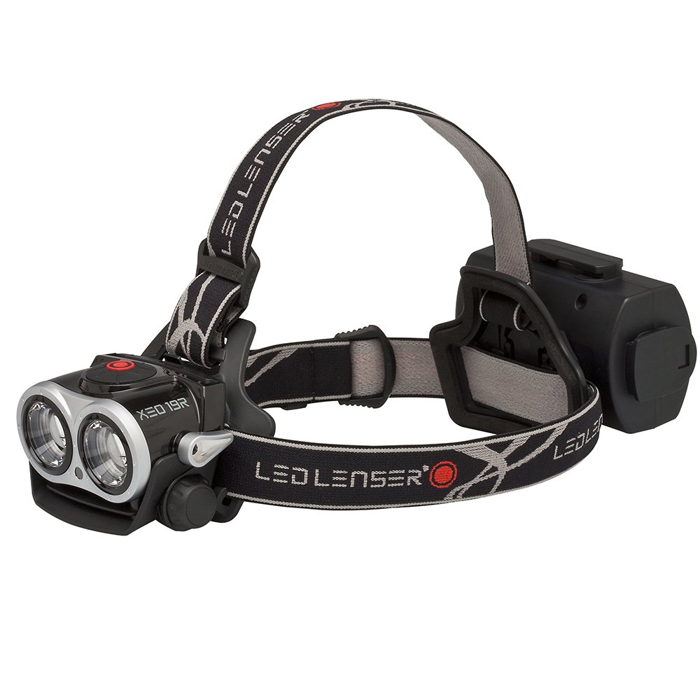 Led Lenser XEO 19R 2000 Lümen Full Set Kafa Feneri ( Gri )