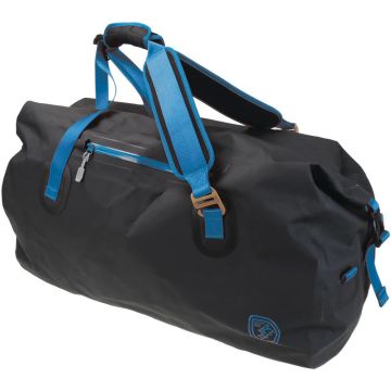 Jr Gear Roll Top Vinyl Duffel Su Geçirmez Spor Çanta 100 Litre-SİYAH-MAVİ