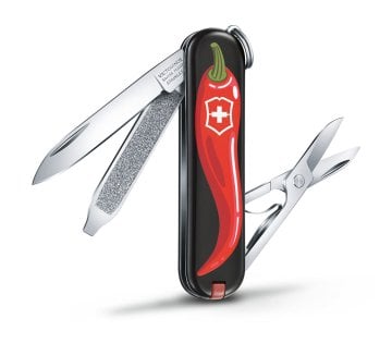 Victorinox 0.6223.L1904 Classic Chili Peppers Desenli 2019 Limitli Çakı