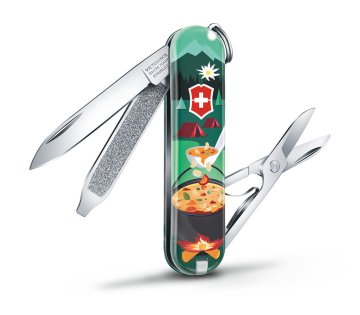 Victorinox 0.6223.L1907 Classic Swiss Mountain Dinner Desenli 2019 Limitli Çakı