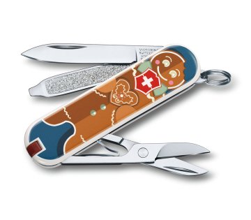 Victorinox 0.6223.L1909 Classic Gingerbread Love Desenli 2019 Limitli Çakı