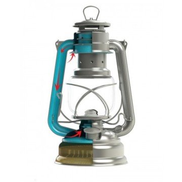 Feuerhand Hurricane Lantern 276 Gemici Feneri Siyah