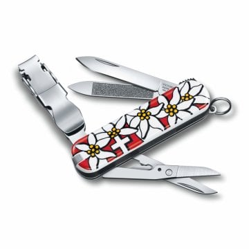 Victorinox 0.6463.840 NailClip 580 Edelweiss Desenli Tırnak Makaslı Çakı