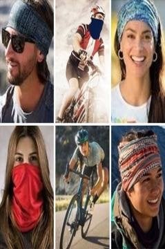 Parrot & Pirate PA05-21004 Bikes Polarlı Bandana