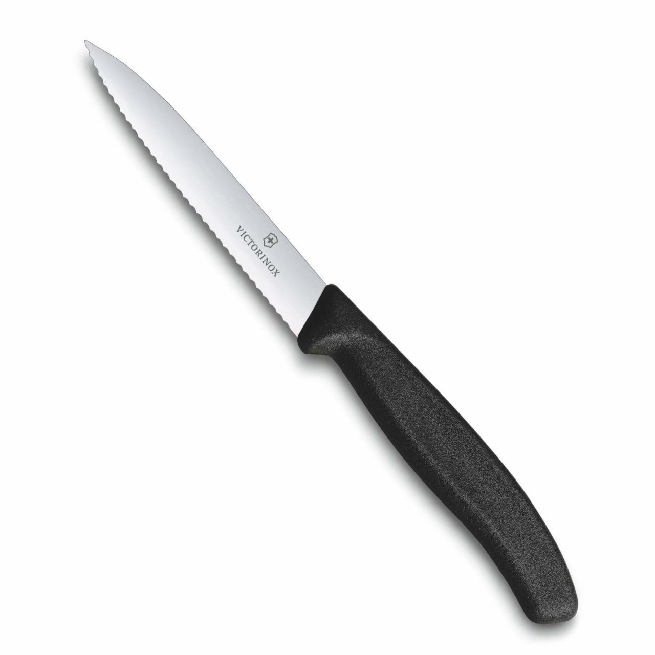 Victorinox 6.7733 SwissClassic 10cm Tırtıklı Soyma Bıçağı