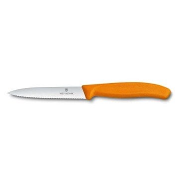 Victorinox 6.7736.L9 SwissClassic 10cm Tırtıklı Soyma Bıçağı