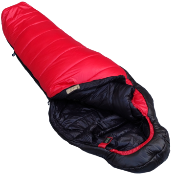 Bushlove Protect -42 Derece Extreme Ultralight Uyku Tulumu Kırmızı Siyah