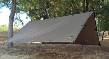 Bushlove Bushcraft Tarp Tente 3m*3m Coyote Brown Araç Yan Tente Gölgelik