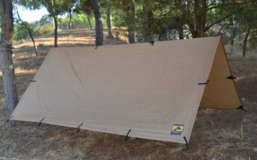 Bushlove Bushcraft Tarp Tente 4m*3m Desert Çöl Rengi